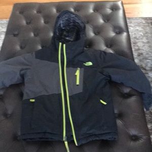 North face boys ski jacket